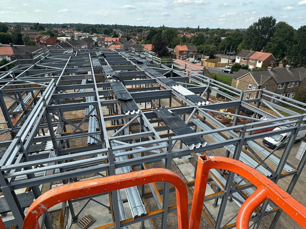 Moat Hill Reused Steel Construction